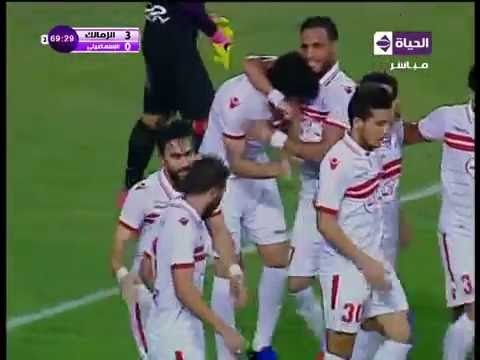 هدف الزمالك الثالث في الاسماعيلي مقابل 0 قبل نهائي كاس مصر 3 اغسطس 2016