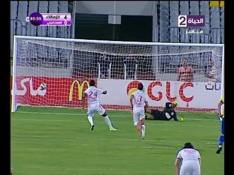 هدف الزمالك الرابع في الاسماعيلي مقابل 0 قبل نهائي كاس مصر 3 اغسطس 2016