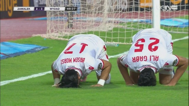 شاهد هدف الزمالك الثالث في الوداد المغربي قبل نهائي افريقيا 16 سبتمبر 2016