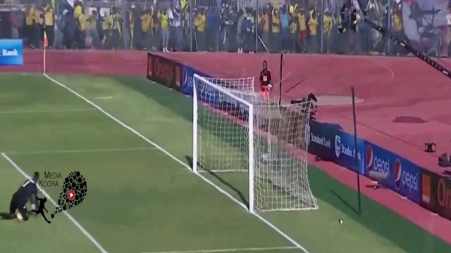 هدف صن داونز الأول في الزمالك مقابل 0 ذهاب نهائي افريقيا