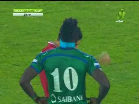 هدف الأهلي الأول في المقاصة مقابل 0 عبد الله السعيد الدوري 4 ديسمبر 2016