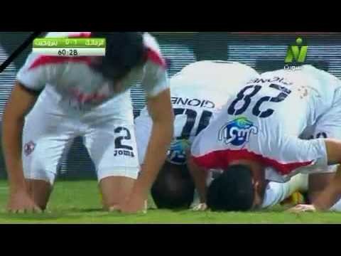 شاهد هدف فوز الزمالك على بتروجيت بهدف ذاتي من نيران صديقة 1-0