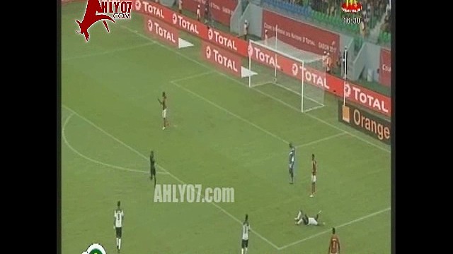 هدف غانا الأول في منتخب أوغندا مقابل 0 أمم افريقيا 17 يناير 2017