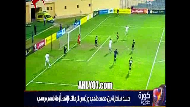 شاهد فيديو ناري كريم شحاتة ووصلة مرمطة وغسيل لباسم مرسي الزمالك هو اللي عملك