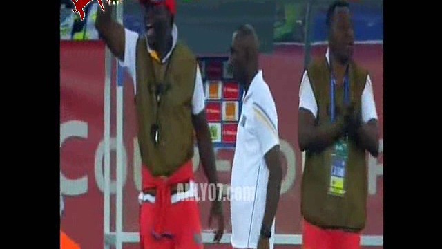 شاهد هدف عالمي للكونغو في شباك المغرب والفوز 1-0 امم افريقيا بالجابون 2017