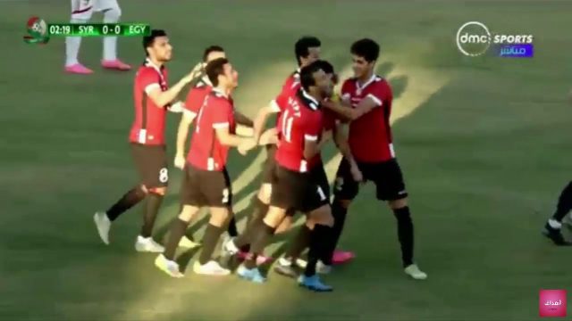 هدف منتخب مصر العسكري الأول في سوريا مقابل 0 صلاح سليمان برونزية كأس العالم العسكري