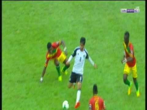 هدف منتخب مصر الأول للشباب في غينيا مقابل 0 بطولة امم افريقيا للشباب 1 مارس 2017