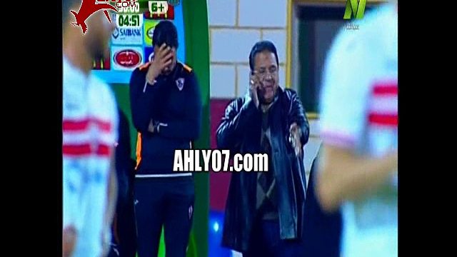 شاهد واحكم هل قام نائب رئيس الزمالك احمد جلال ابراهيم بسب مرتضى منصور