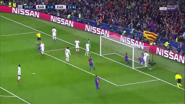 شاهد جميع اهداف المباراة المجنونة والعودة التاريخية برشلونة 6 باريس سان جيرمان 1 والصعود في دوري أوروبا