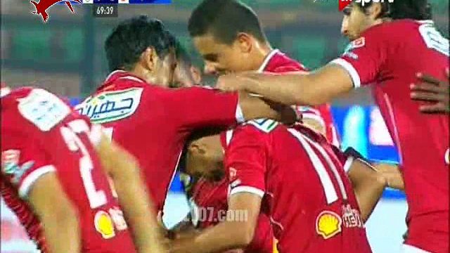 هدف الأهلي الثاني في الداخلية مقابل 0 وليد سليمان عالمي الدوري 1 ابريل 2017