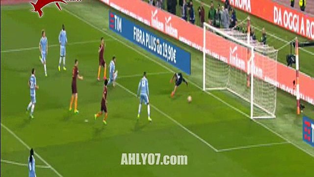 شاهد هدف محمد صلاح روما في شباك لاتسيو في كأس ايطاليا 4 ابريل 2017