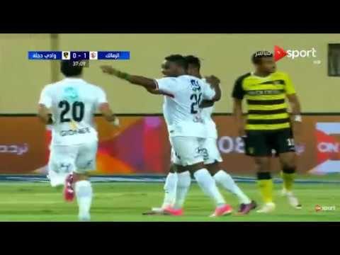 شاهد هدف عالمي لستانلي الزمالك في فريقه وادي دجله المعار منه يتقدم به عليه في الدوري