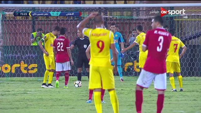 شاهد جميع أهداف الأهلي 2 نصر حسين داي 1 صالح جمعة و عمرو بركات في ال+90 البطولة العربية
