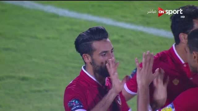 شاهد اول هدف لاسلام محارب مع الاهلي ضد الوحدة الاماراتي 2-0 البطولة العربية