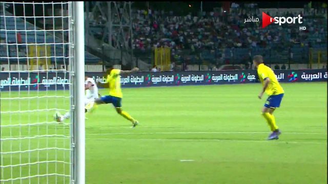 شاهد الزمالك يحرز أسرع هدف في البطولة العربية 1-0 النصر السعودي في أول ثواني المباراة