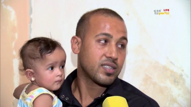 شاهد فيديو مؤثر تقرير على أبو ظبي الرياضية انقلب من الكرة والتوكتوك الى مصادفة لانقاذ طفلة صغيرة وحالة انسانية