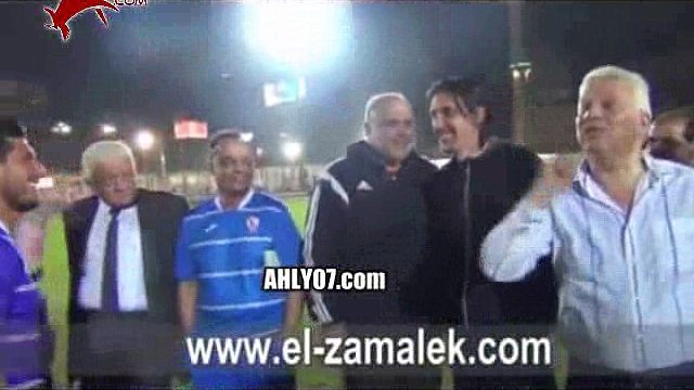 شاهد مرتضى منصور يسب كوبر امام لاعبو الزمالك وموقف مسخرة مع طارق حامد مفيش مارشدير