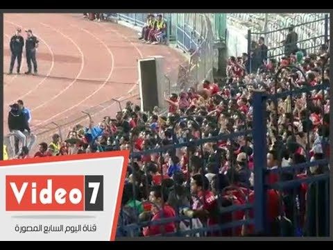 شاهد هتافات جماهير الاهلي المدوية ضد الثنائي أحمد فتحي و عبد الله السعيد في مباراة مونانا في ستاد القاهرة