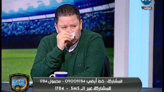 شاهد رضا عبد العال يكشف لماذا بكى على الهواء وماذا حدث ليجعله ينفجر