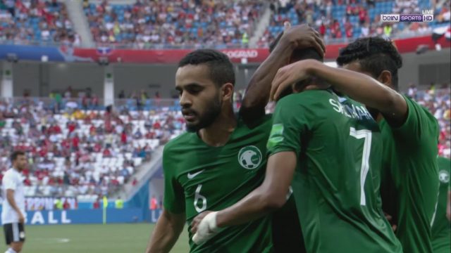 شاهد جميع اهداف مباراة منتخب مصر 1 السعودية 2 في كأس العالم 2018